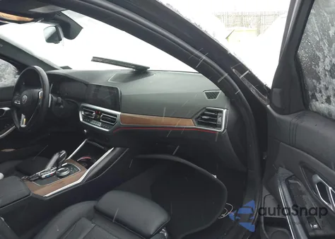 2021 BMW 330E из США, поврежденный, VIN WBA5P7C08MFL18700